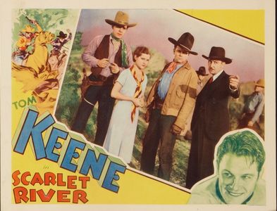 Lon Chaney Jr., Hooper Atchley, Tom Keene, and Dorothy Wilson in Scarlet River (1933)