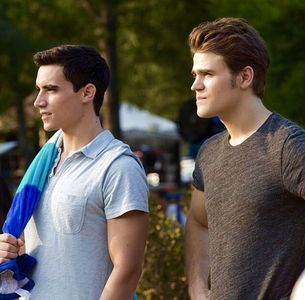 Marco James and Paul Wesley in The Vampire Diaries