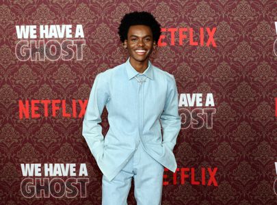 Jahi Di'Allo Winston at an event for We Have a Ghost (2023)