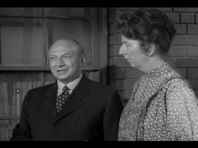 Robert H. Harris and Mary Wickes in Alfred Hitchcock Presents (1955)