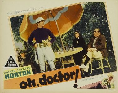 Edward Everett Horton, Edward Brophy, and Minerva Urecal in Oh, Doctor (1937)