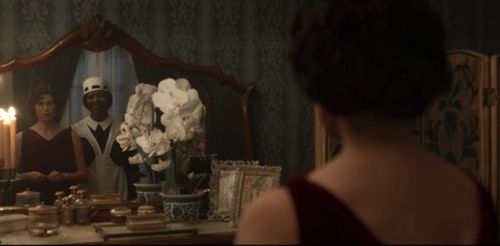 Jemima Rooper and T'Shan Williams in Flowers in the Attic: The Origin (2022)