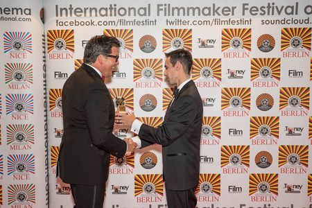 Marcos Mateo Ochoa winning Best Supporting Actor for 'Wild in Blue' at the Berlin International Film Festival 2016