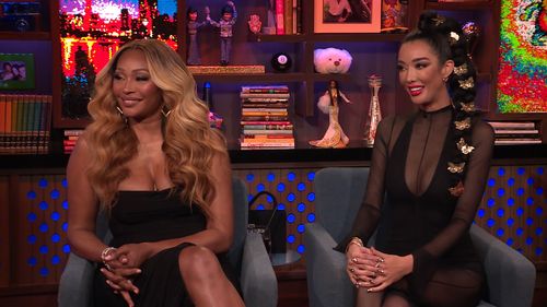 Cynthia Bailey and Noella Bergener in Watch What Happens Live with Andy Cohen: Noella Bergener & Cynthia Bailey (2022)