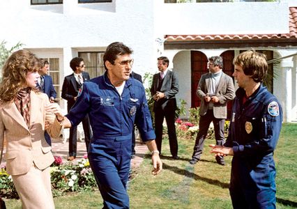 Dana Carvey and James Farentino in Blue Thunder (1984)