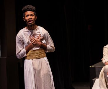 Joshua playing Romeo in Romeo & Juliet