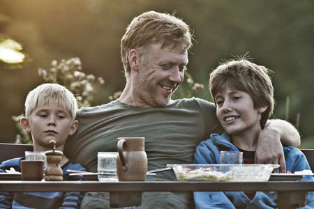 Mikael Persbrandt, Toke Lars Bjarke, and Markus Rygaard in In a Better World (2010)