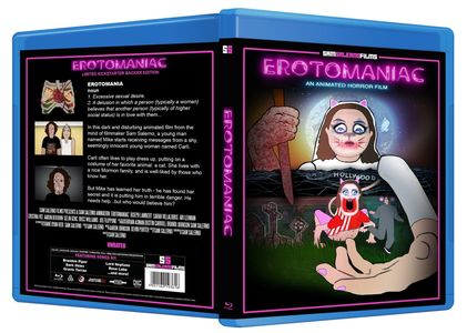 Promo art for Erotomaniac dir. Sam Salerno. Voice of Erica performed by Fay Lytle (artwork not by Fay Lytle).