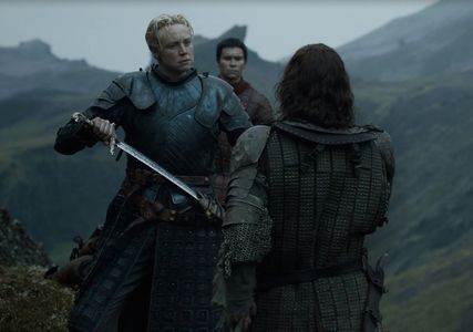Rory McCann, Gwendoline Christie, and Daniel Portman in Game of Thrones (2011)