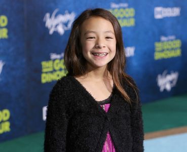 Aubrey Anderson-Emmons at an event for The Good Dinosaur (2015)