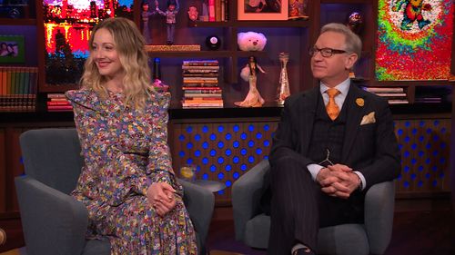 Paul Feig and Judy Greer in Watch What Happens Live with Andy Cohen: Judy Greer & Paul Feig (2022)