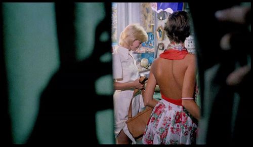 Mimsy Farmer and Donna Jordan in The Perfume of the Lady in Black (1974)