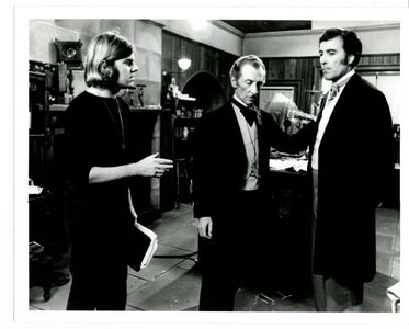 Christopher Lee, Peter Cushing, and Stephen Weeks in I, Monster (1971)
