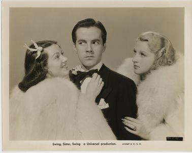 Johnny Downs, Kathryn Kane, and Edna Sedgewick in Swing, Sister, Swing (1938)