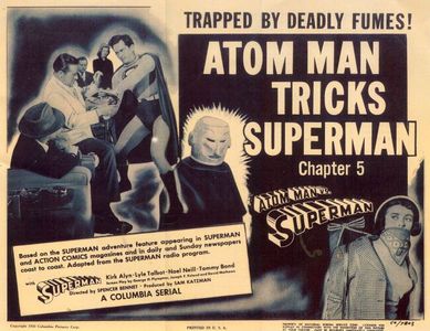 Kirk Alyn, Jack Ingram, Noel Neill, and Lyle Talbot in Atom Man vs. Superman (1950)