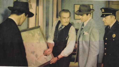 Ralph Byrd, Kenneth Harlan, Michael Owen, and C. Montague Shaw in Dick Tracy vs. Crime, Inc. (1941)