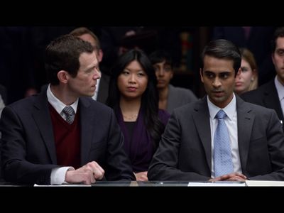 Adam Godley and Neemish Parekh in Suits (2011)