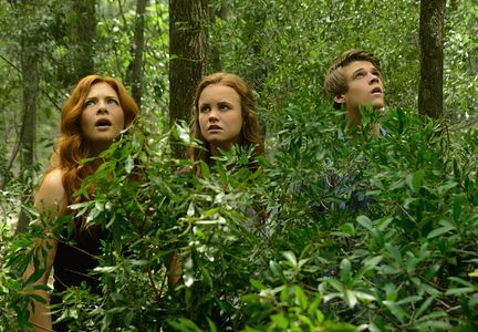 Rachelle Lefevre, Colin Ford, and Mackenzie Lintz in Under the Dome (2013)