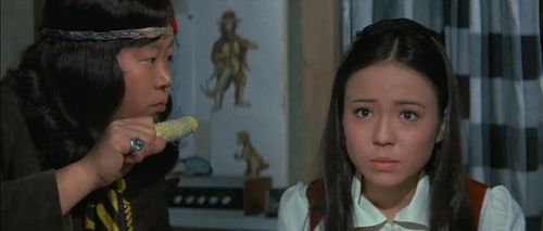 Minoru Takashima and Tomoko Umeda in Godzilla vs. Gigan (1972)
