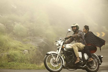 Dulquer Salmaan and Aparna Gopinath in Charlie (2015)