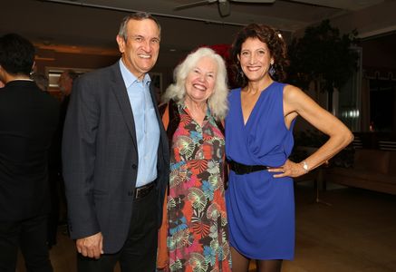 Amy Aquino, Jamie Donnelly, and Drew McCoy at an event for IMDb on the Scene (2015)