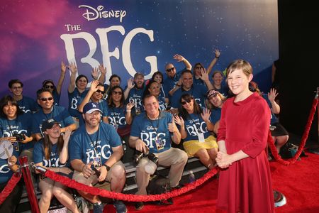 Ruby Barnhill at an event for The BFG (2016)