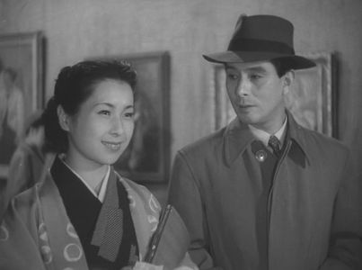 Yatsuko Tan'ami and Ken Uehara in Wife (1953)
