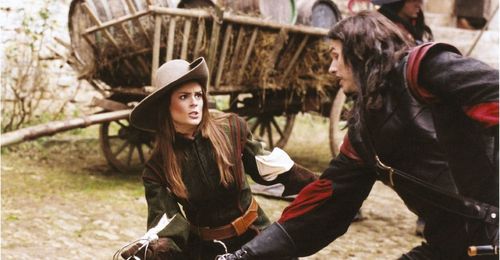 Marcus Jean Pirae and Susie Amy in La Femme Musketeer (2004)