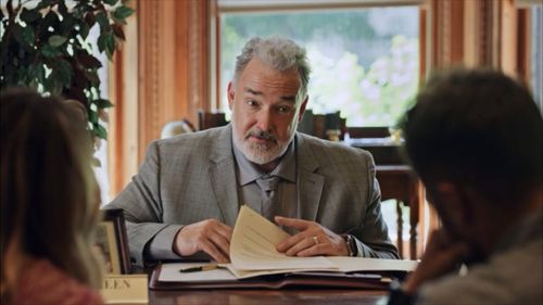 Dave Rose as lawyer, Marvin Green, in The Wedding Rule (2023)