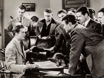 Mark Daniels, William Lundigan, Frank Melton, Tommy Wonder, and James Jay Campbell in Freshman Year (1938)