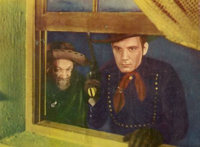 Fred Scott and Al St. John in Songs and Bullets (1938)