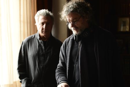 Dustin Hoffman and François Girard in Boychoir (2014)