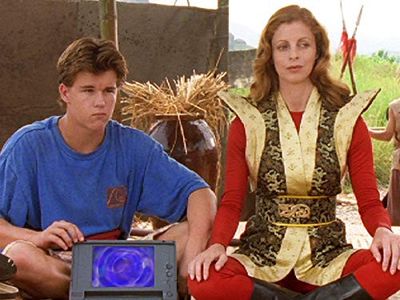 Ryan Kwanten and Heather Mitchell in Spellbinder: Land of the Dragon Lord (1997)