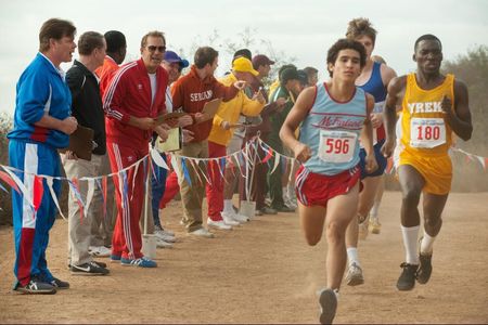 Kevin Costner and Hector Duran in McFarland, USA (2015)