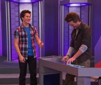 Billy Unger and Jeremy Kent Jackson in Lab Rats