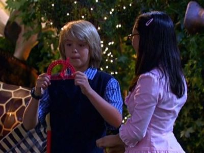 Cole Sprouse and Sophie Oda in The Suite Life of Zack & Cody (2005)