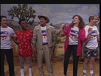 Joan Cusack, Robert Downey Jr., Billy Martin, Terry Sweeney, and Danitra Vance in Saturday Night Live (1975)