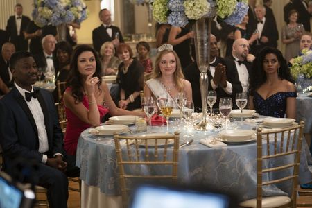 Catherine Zeta-Jones, Teagle F. Bougere, Rana Roy, and Belle Shouse in Queen America (2018)
