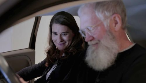 David Letterman and Melinda Gates in My Next Guest Needs No Introduction with David Letterman (2018)
