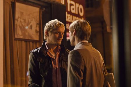 Thure Lindhardt and Zachary Booth in Keep the Lights On (2012)
