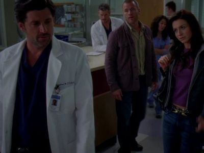 Patrick Dempsey, Caterina Scorsone, and Sean Carrigan in Grey's Anatomy (2005)