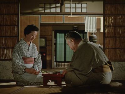Ganjirô Nakamura and Chieko Naniwa in The End of Summer (1961)