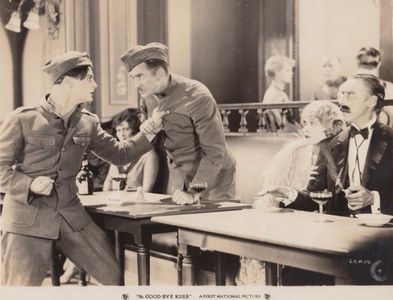 Alma Bennett, Johnny Burke, Andy Clyde, Carmelita Geraghty, and Wheeler Oakman in The Good-Bye Kiss (1928)