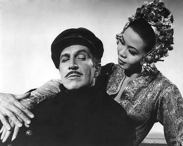 Vincent Price and Linda Ho in Confessions of an Opium Eater (1962)