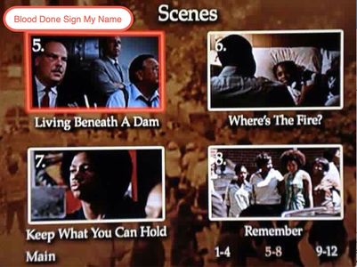 DVD Menu Shot from Blood Done Sign My Name