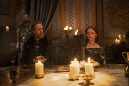 Rhys Ifans and Olivia Cooke in House of the Dragon (2022)