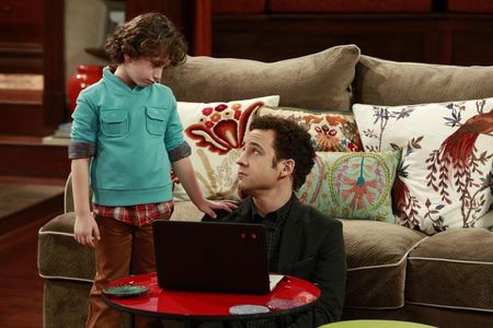 Ben Savage and August Maturo in Girl Meets World (2014)
