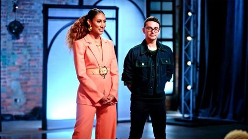 Christian Siriano and Elaine Welteroth in Project Runway: Double Bind (2023)