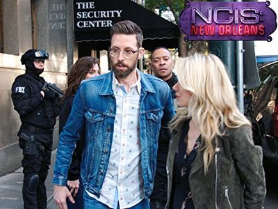 Jason Turner, Vanessa Ferlito, Rob Kerkovich, and Kristen Hager in NCIS: New Orleans (2014)