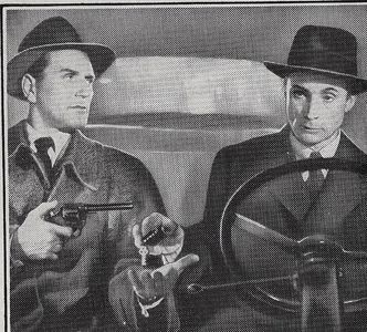 Peter Brocco and Charles McGraw in Roadblock (1951)